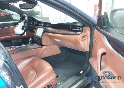 2017 Maserati Quattroporte S from USA, damaged, VIN ZAM56RPA8H1199162